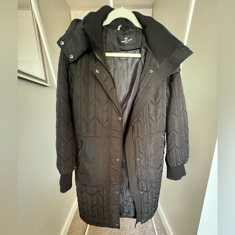 Andrew Marc Size Medium Black Coat.